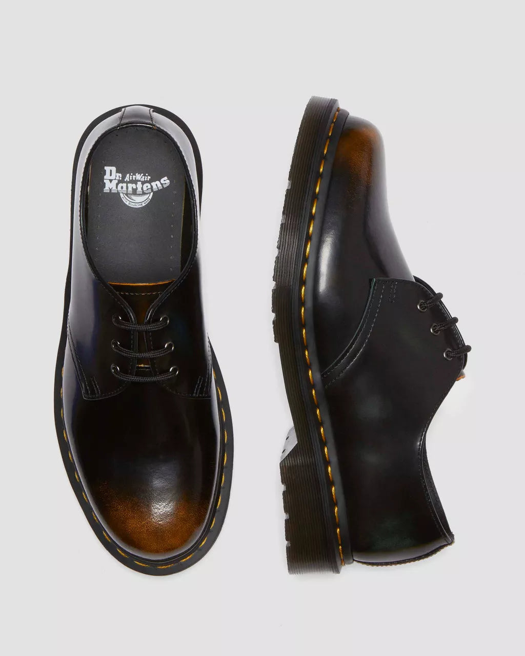 DR MARTENS 1461 Brush Off Leather Oxford Shoes