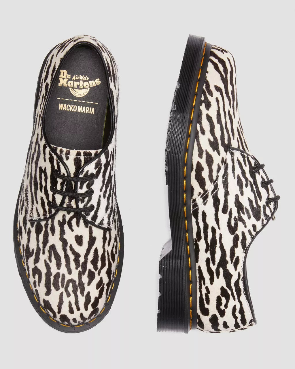 1461 Wacko Maria Hair-On Oxford Shoes