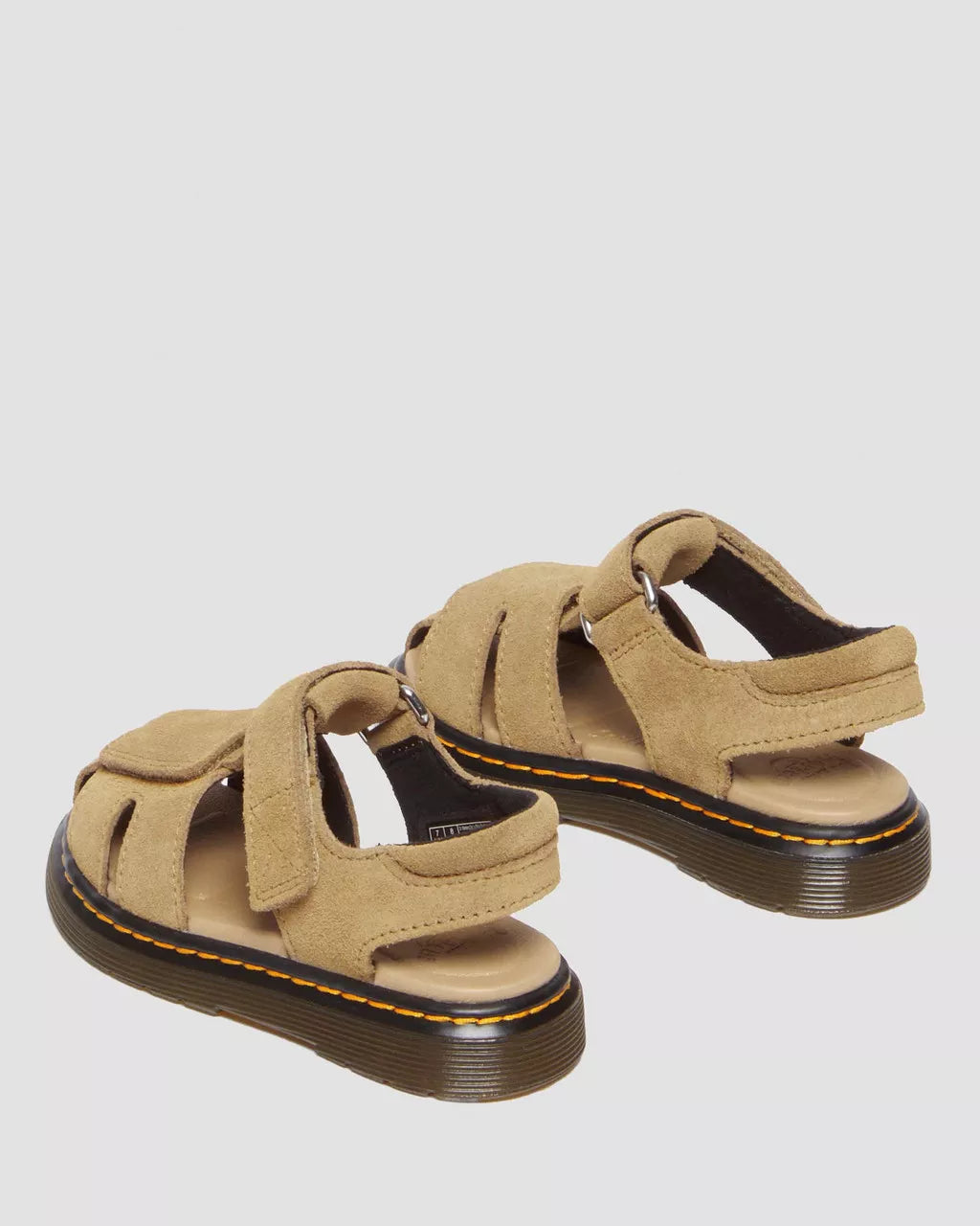 DR MARTENS Toddler Moby II Savannah Tan Bronx Suede