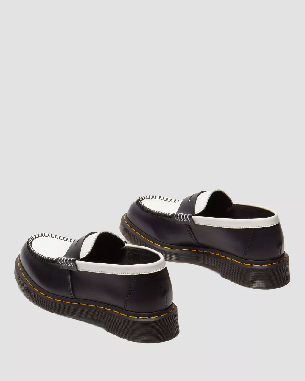 Penton Two-Tone Smooth Leather Loafers