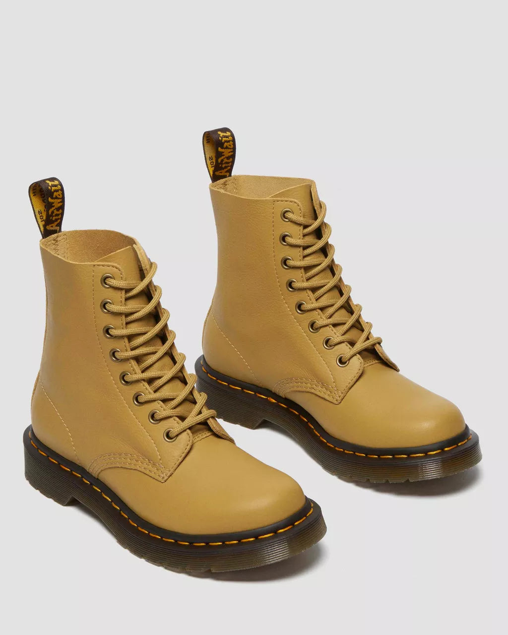 DR MARTENS 1460 Pascal Virginia Leather Lace Up Boots