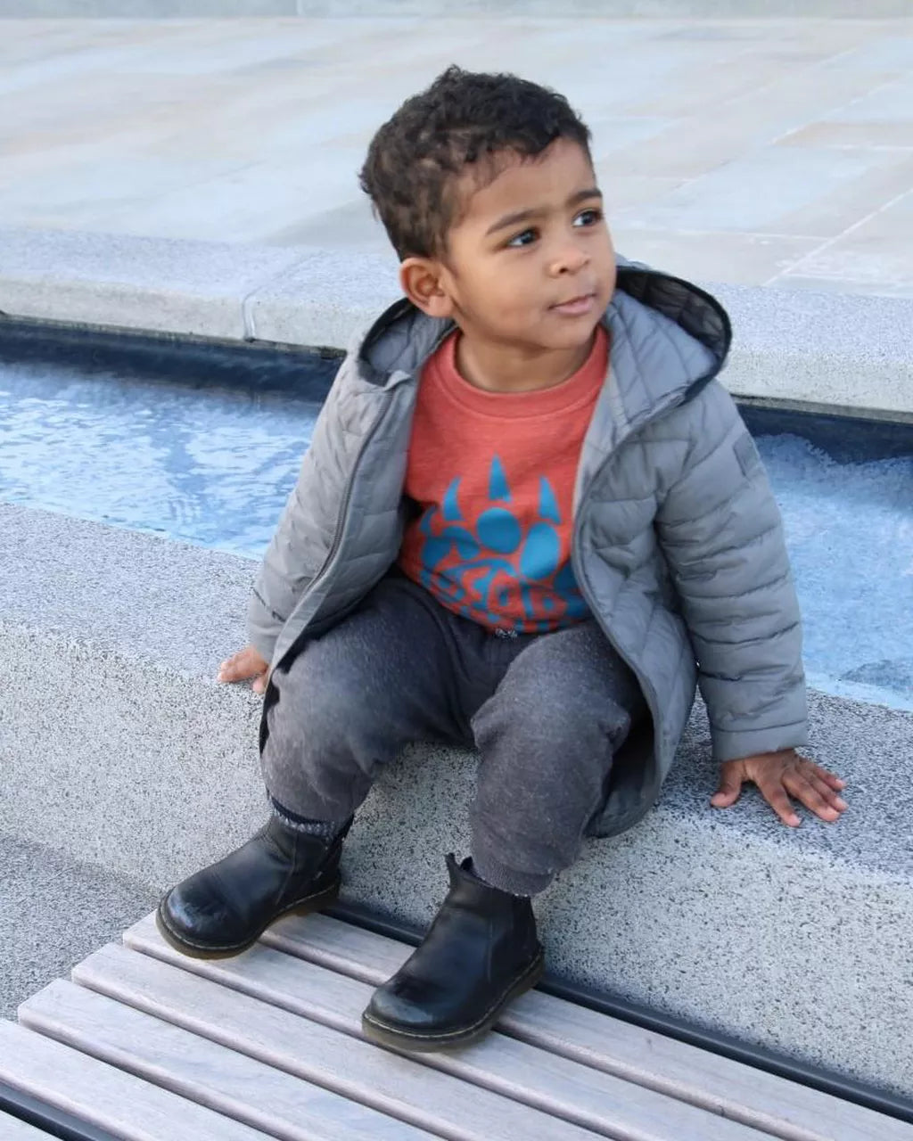 DR MARTENS Toddler 2976 Softy T Leather Chelsea Boots