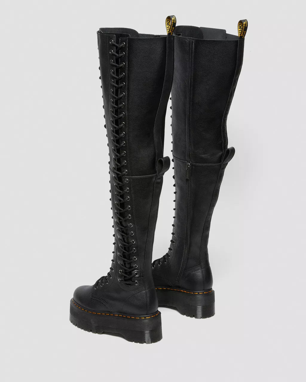 DR MARTENS Azreya Max Leather 26-Eye Platform Boots