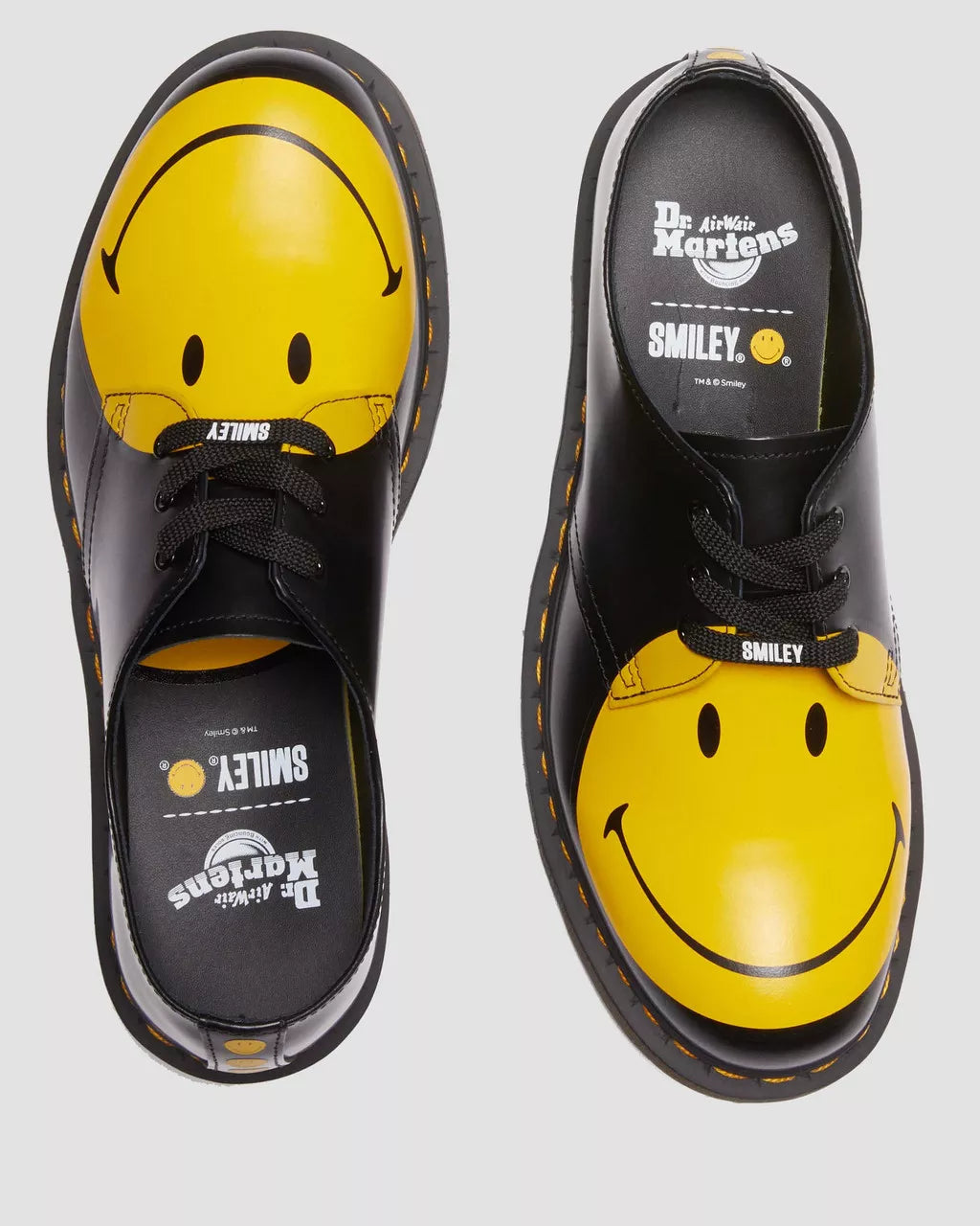DR MARTENS 1461 SMILEY&reg;&nbsp;LEATHER SHOES