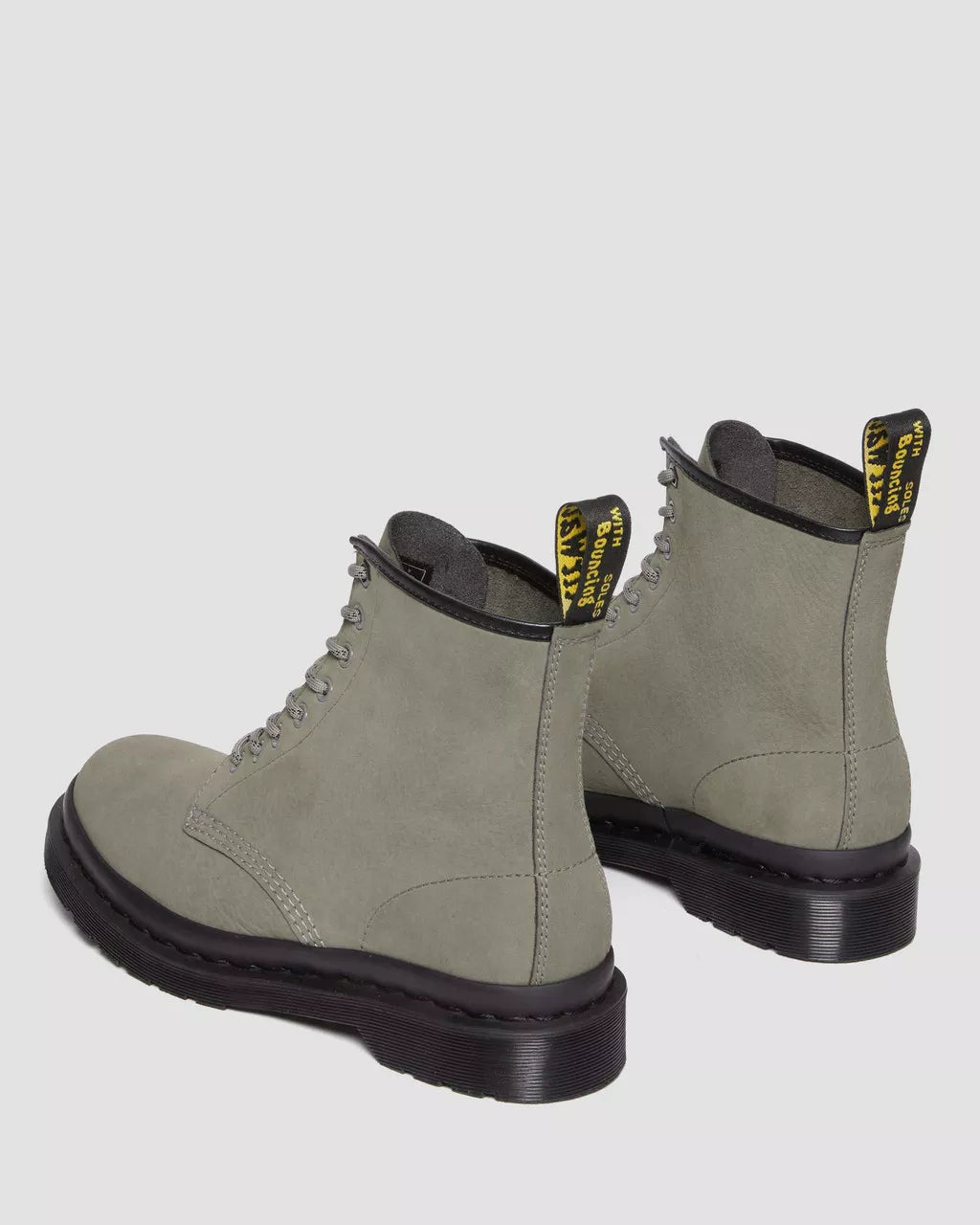 DR MARTENS 1460 Milled Nubuck Leather Lace Up Boots