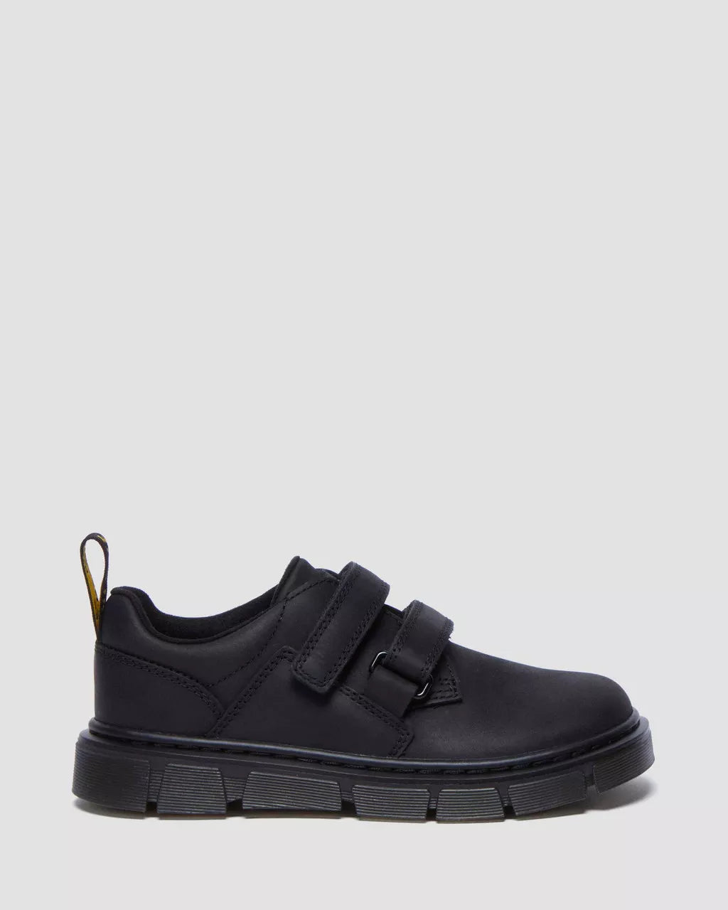 DR MARTENS Junior Raffe Leather Strap Shoes