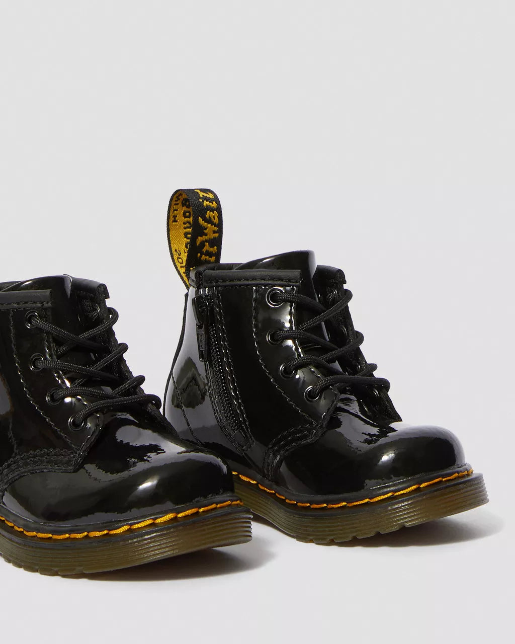 Infant 1460 Patent Leather Lace Up Boots