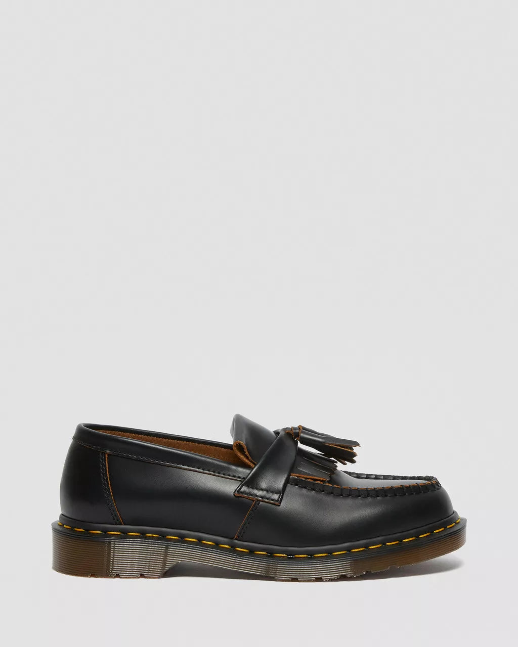 Vintage Made in England Quilon Leather Tassel Loafers