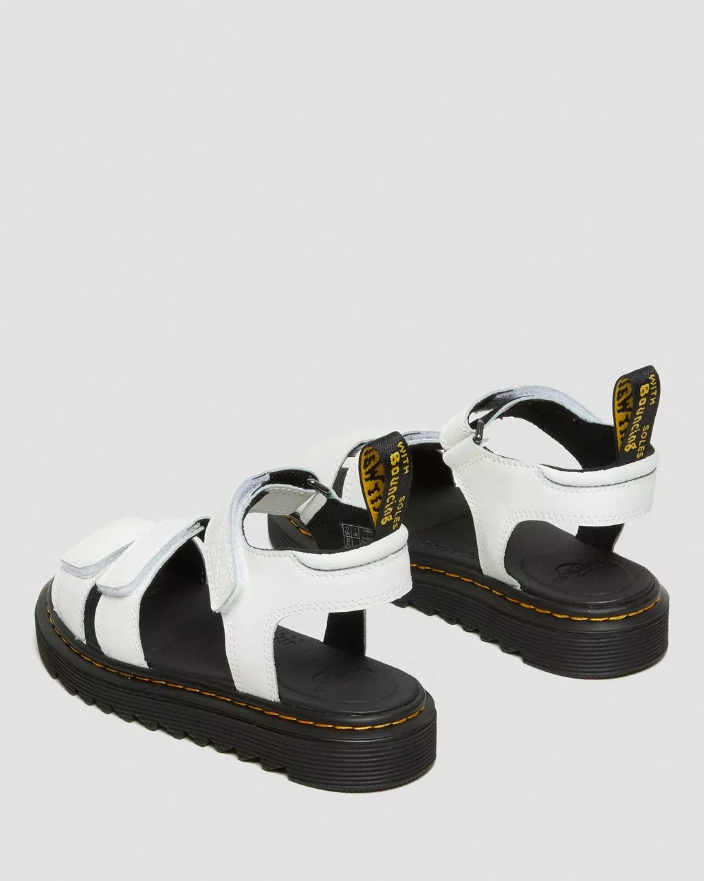 DR MARTENS Junior Klaire Leather Strap Sandals