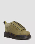 DR MARTENS Woodard Tumbled Nubuck Leather Zip Shoes