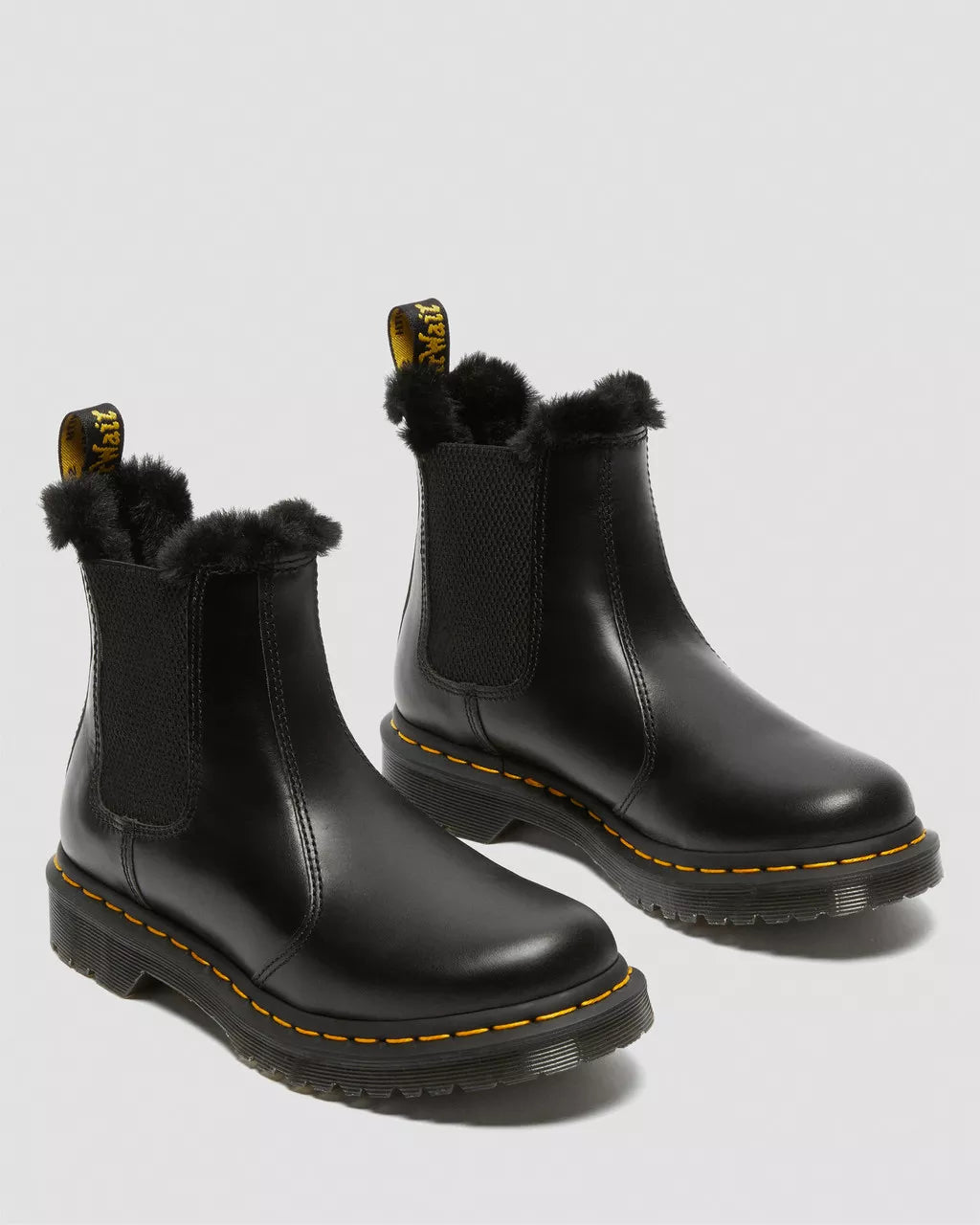 2976 Leonore Faux Fur Lined Chelsea Boots