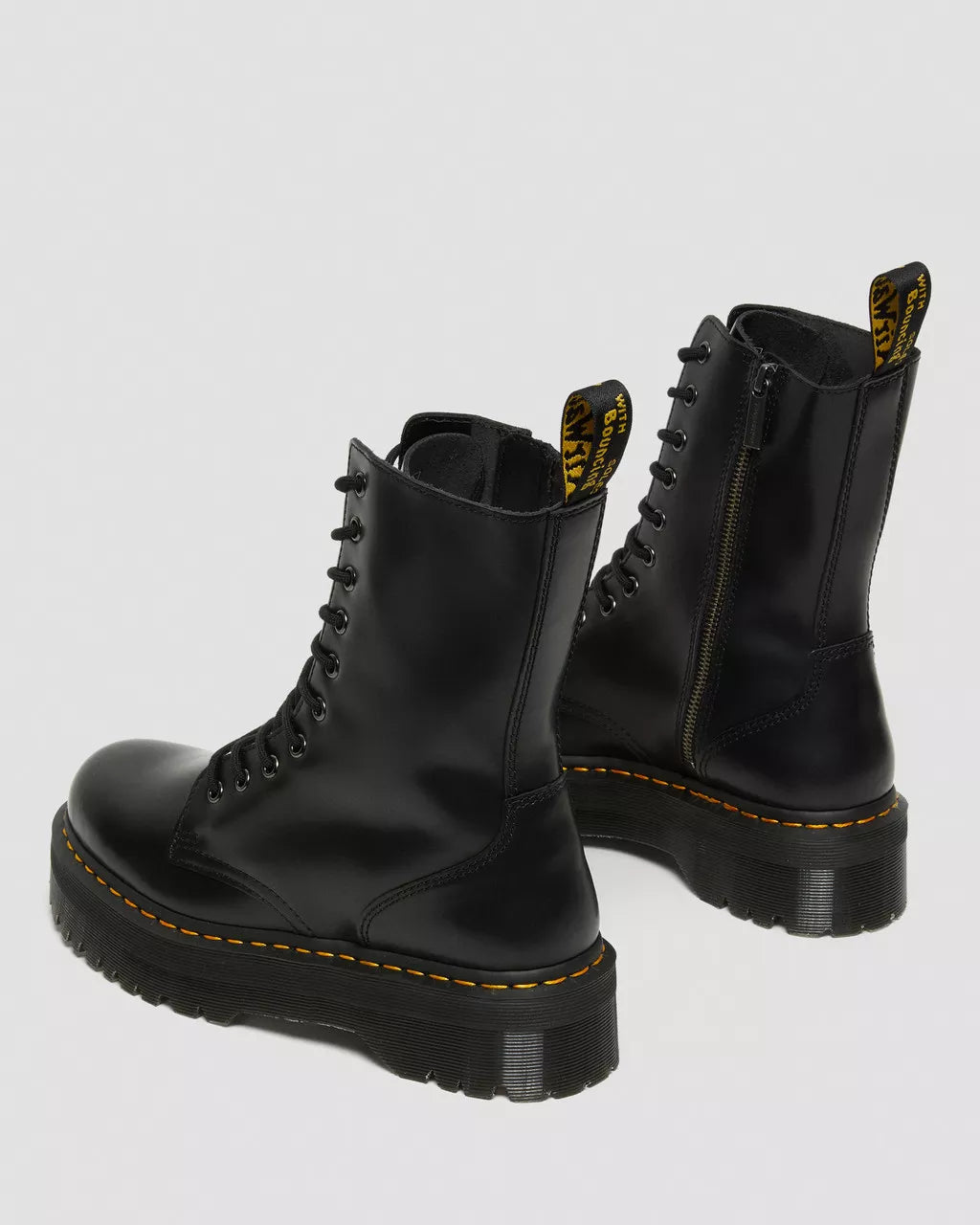 Jadon Hi Smooth Leather Platform Boots