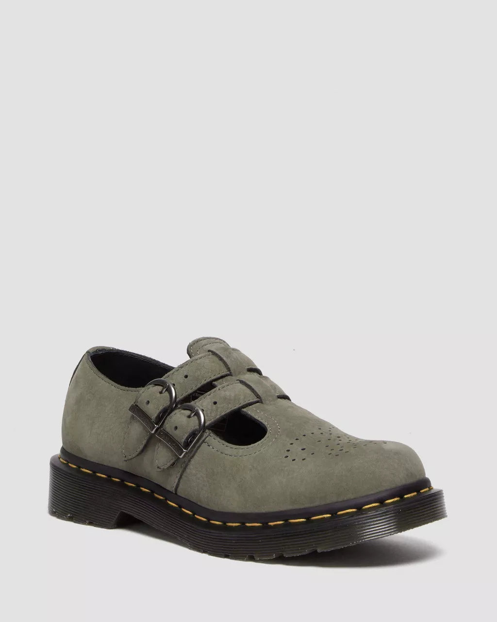 DR MARTENS 8065 Leather Mary Jane Shoes