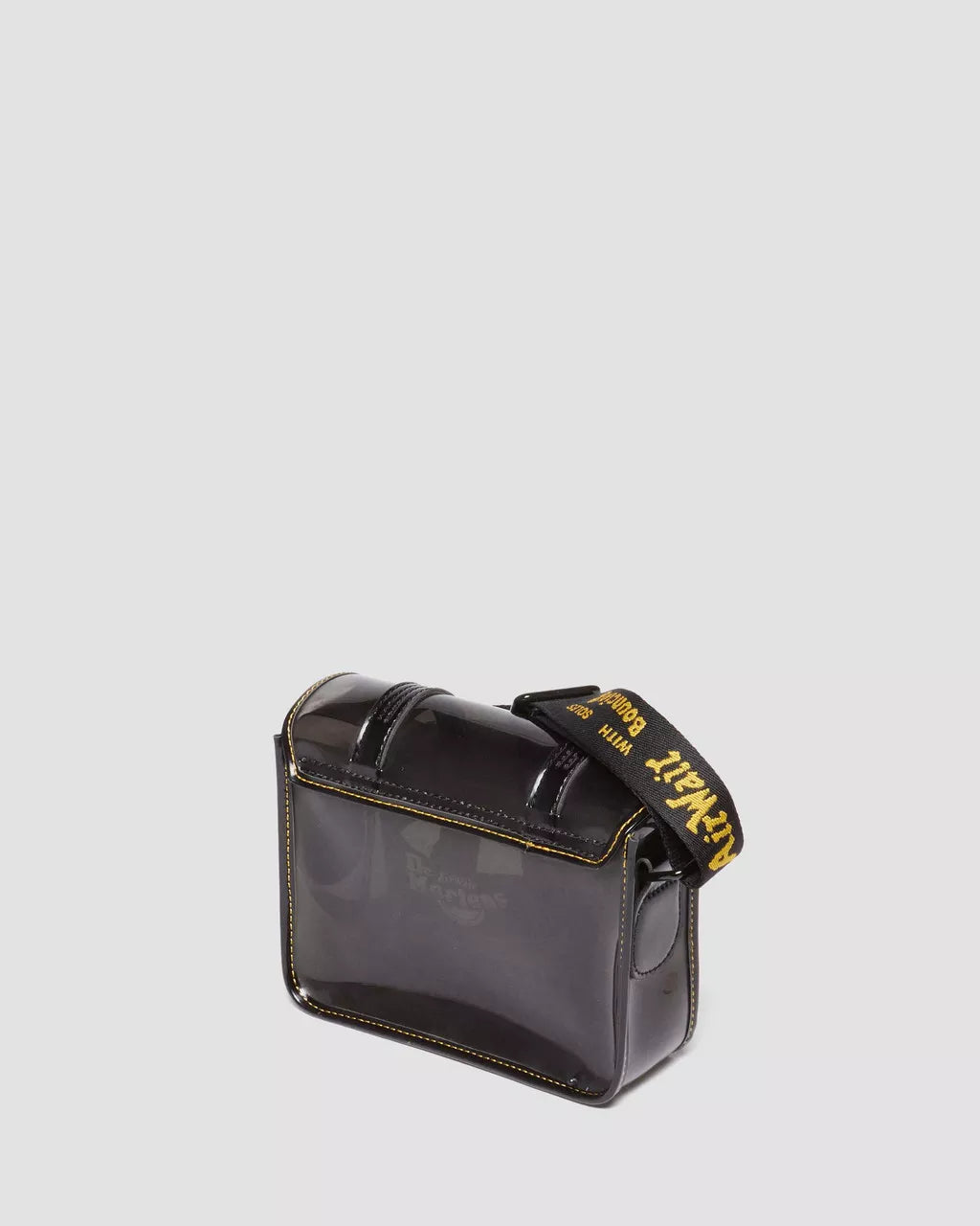 DR MARTENS 7 Inch Clear PU Satchel