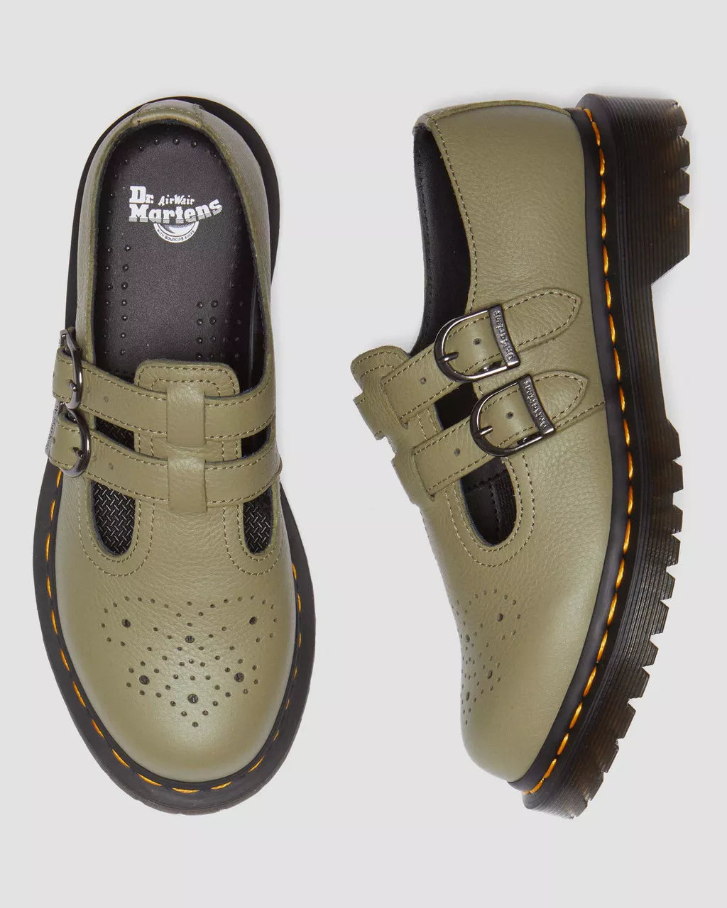DR MARTENS 8065 Mary Jane Virginia Leather Shoes