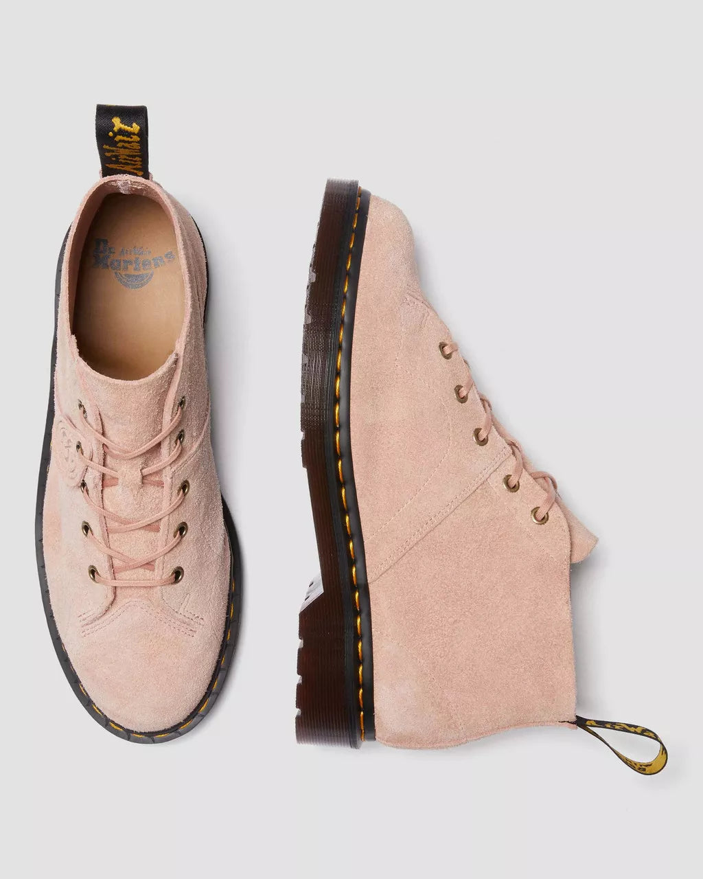DR MARTENS Church Desert Oasis Suede Monkey Boots
