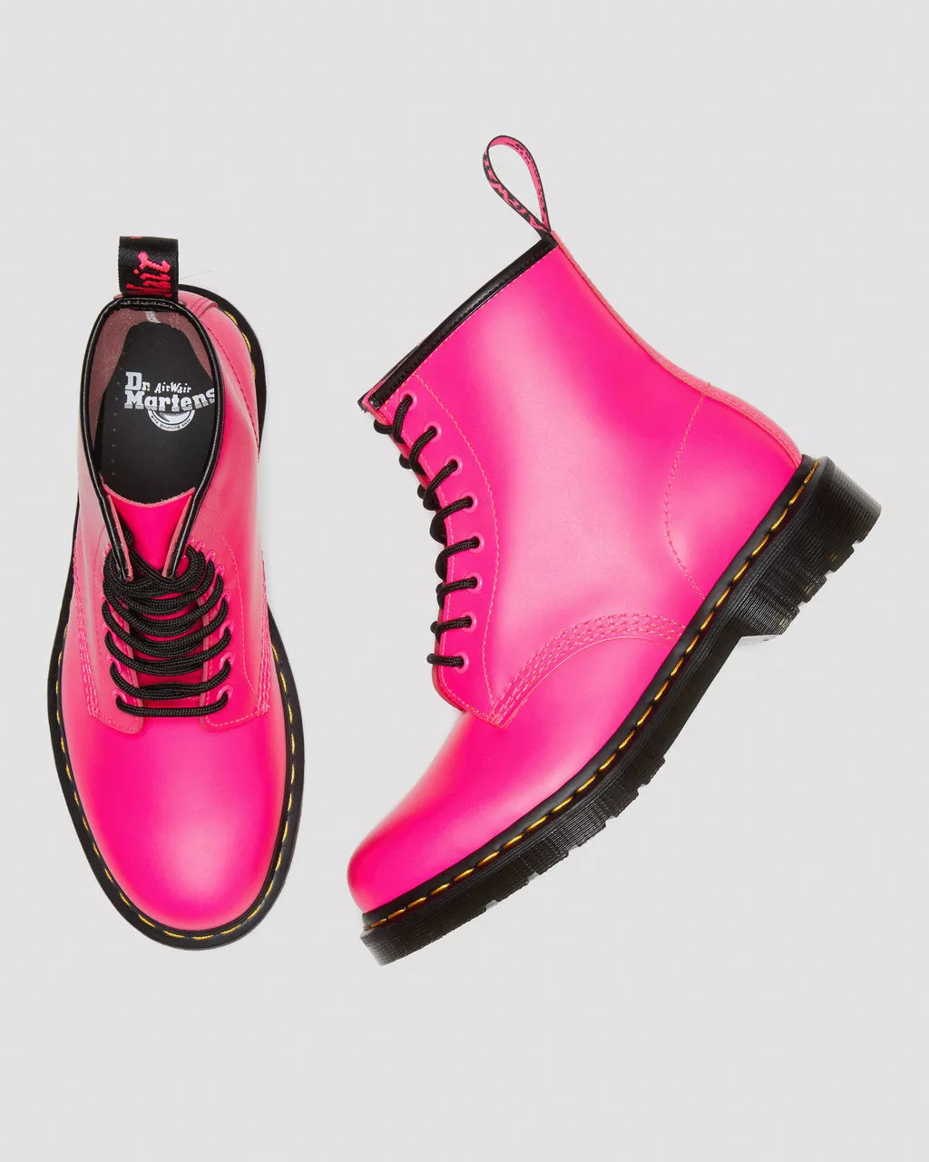 DR MARTENS 1460 Smooth Leather Lace Up Boots