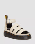 DR MARTENS Clarissa II Pisa Leather Strap Platform Sandals