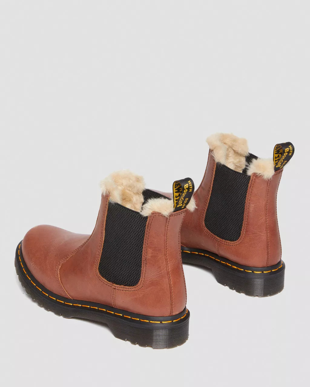 2976 Leonore Faux Fur-Lined Chelsea Boots