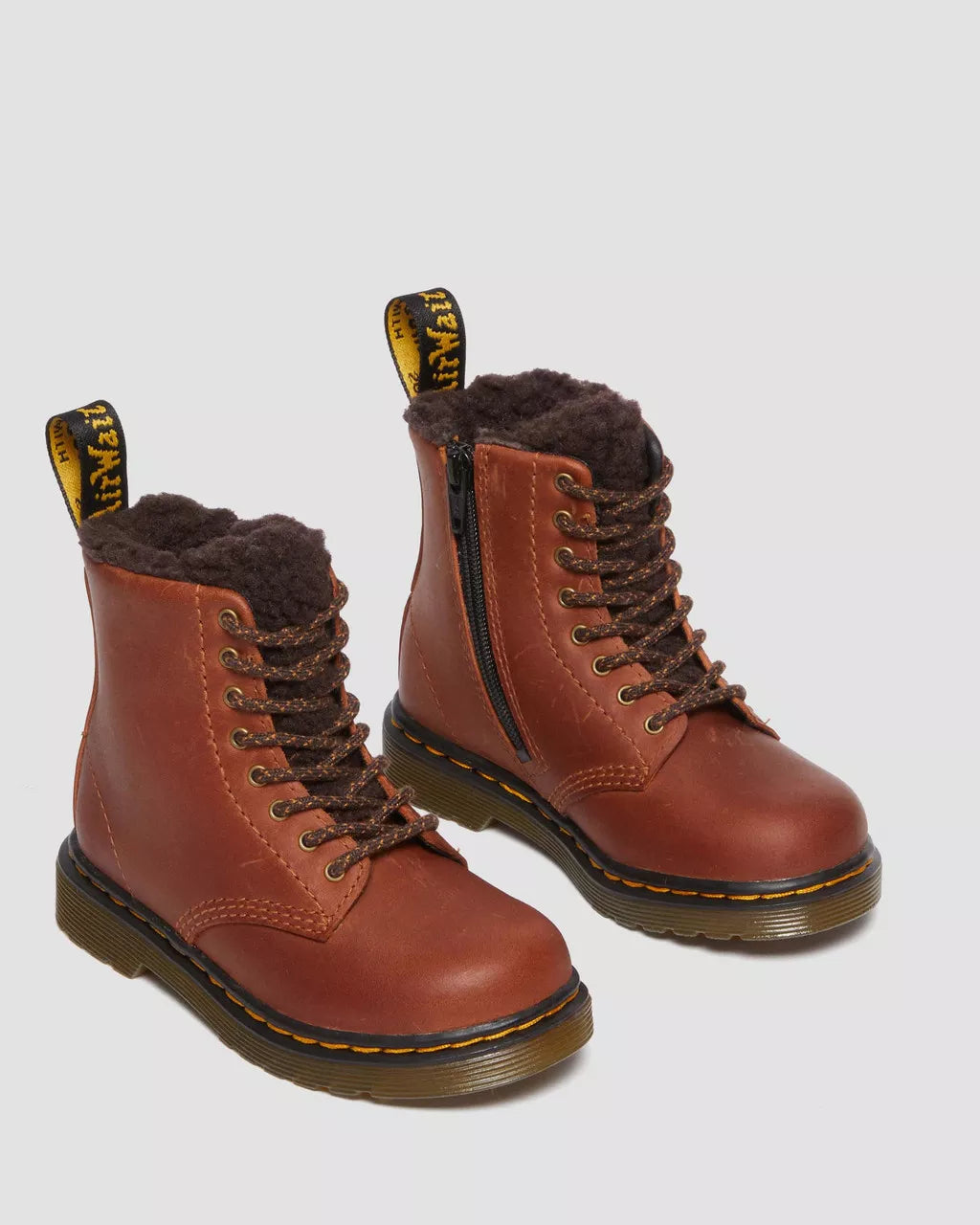 DR MARTENS Toddler 1460 Serena Leather Boots