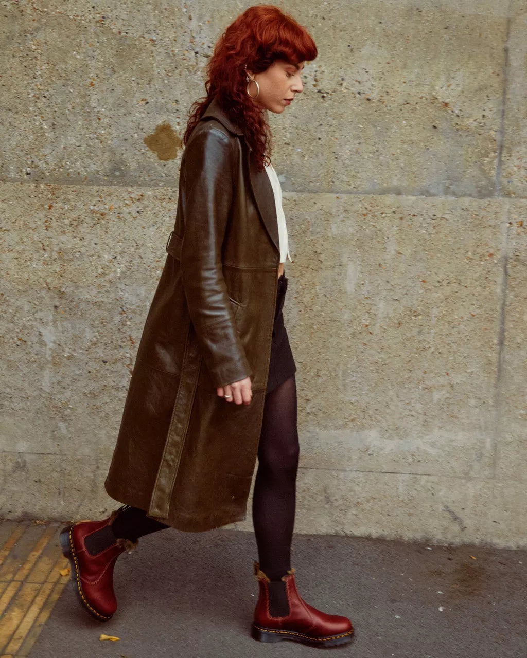 2976 Leonore Abruzzo Faux Fur Lined Chelsea Boots