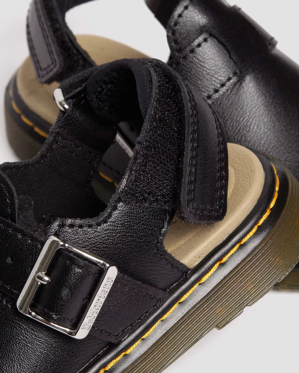 DR MARTENS Toddler Jorgie Leather Mules