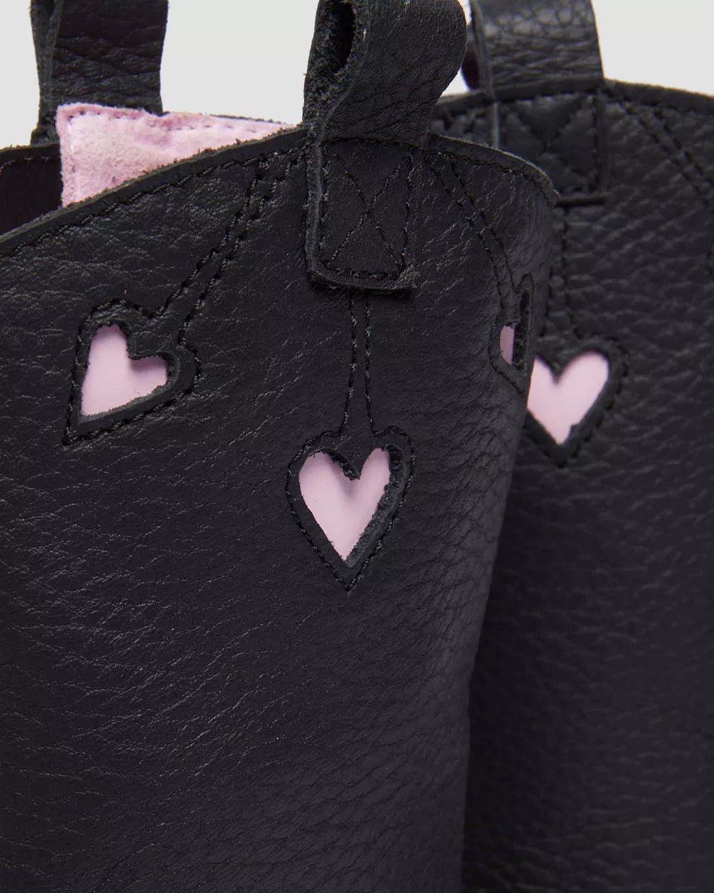 DR MARTENS Junior Bex Heart Pull-On High Boots