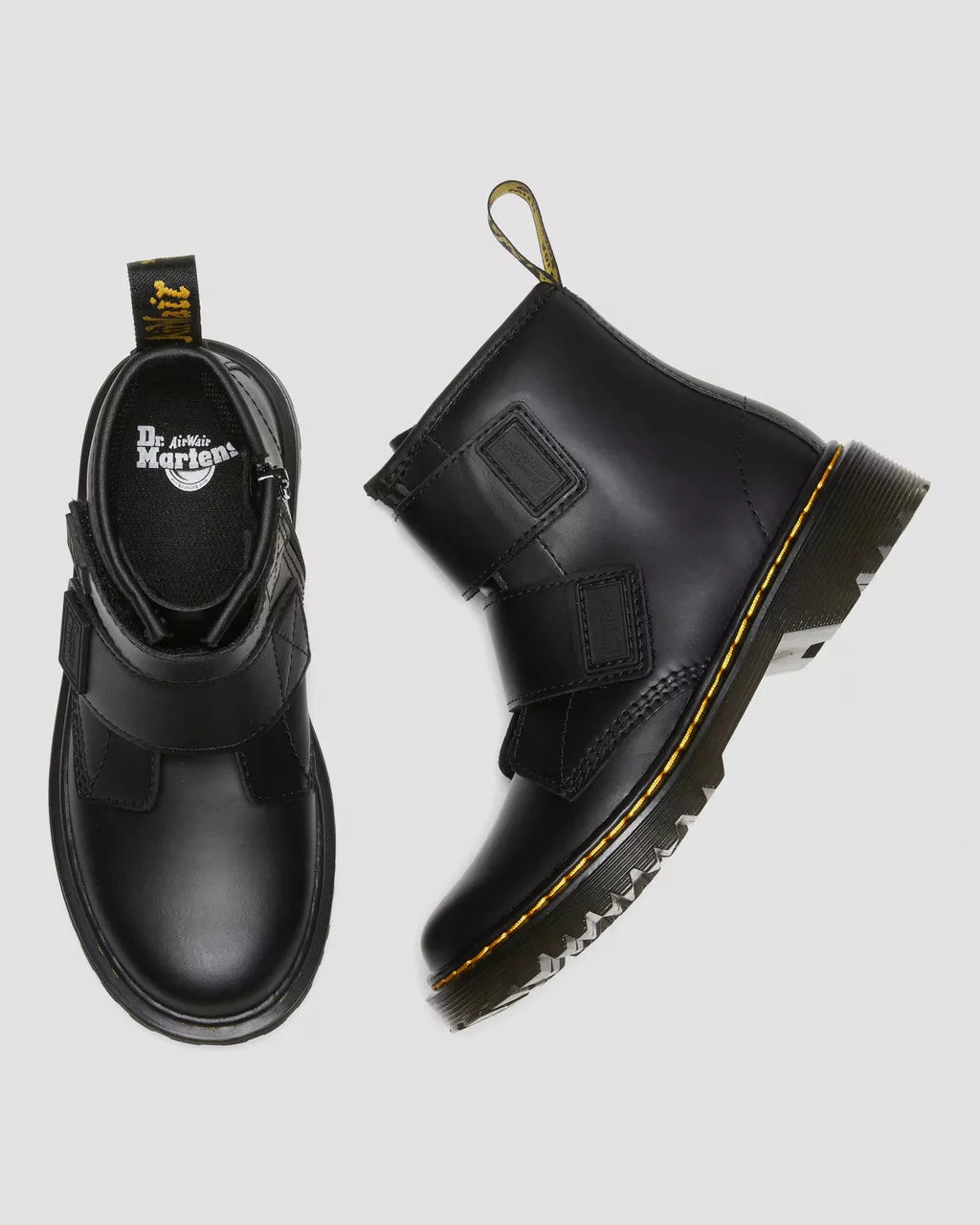 Junior 1460 Double Strap Leather Boots