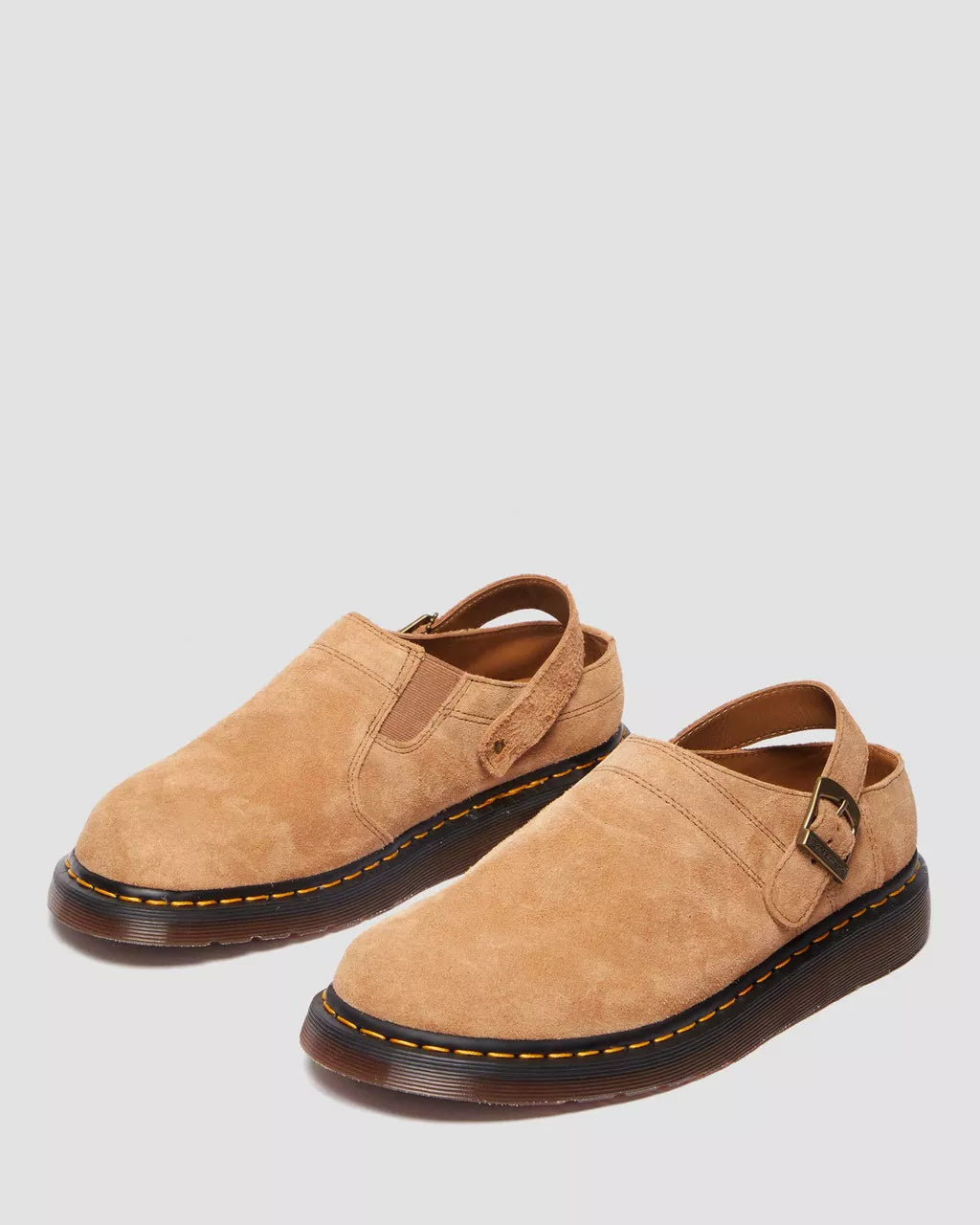 DR MARTENS Isham Desert Oasis Suede Mules