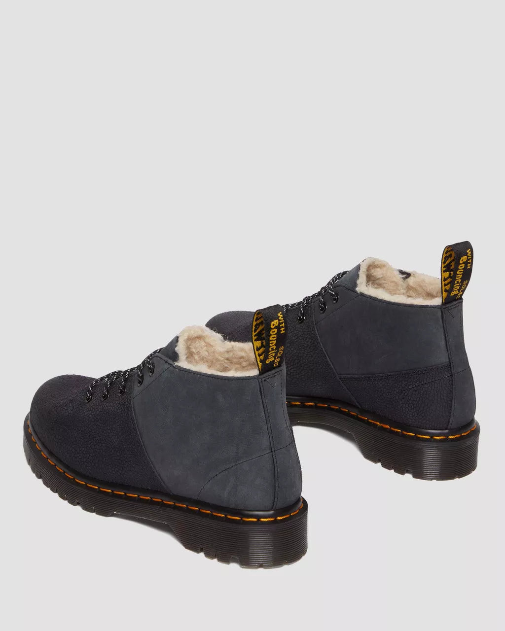 DR MARTENS Church Nubuck Leather Ankle Boots