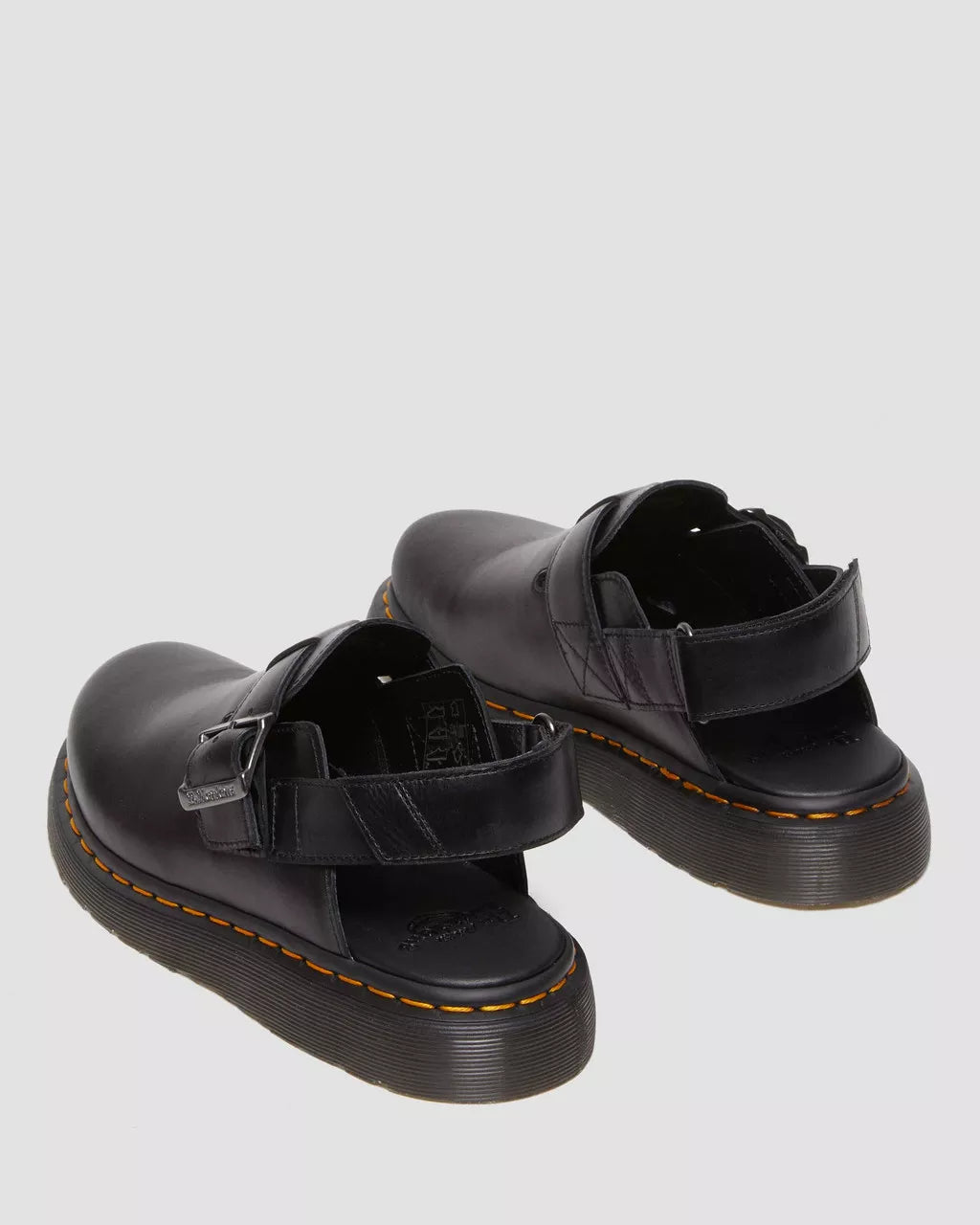 DR MARTENS Jorge II Brando Leather Slingback Mules