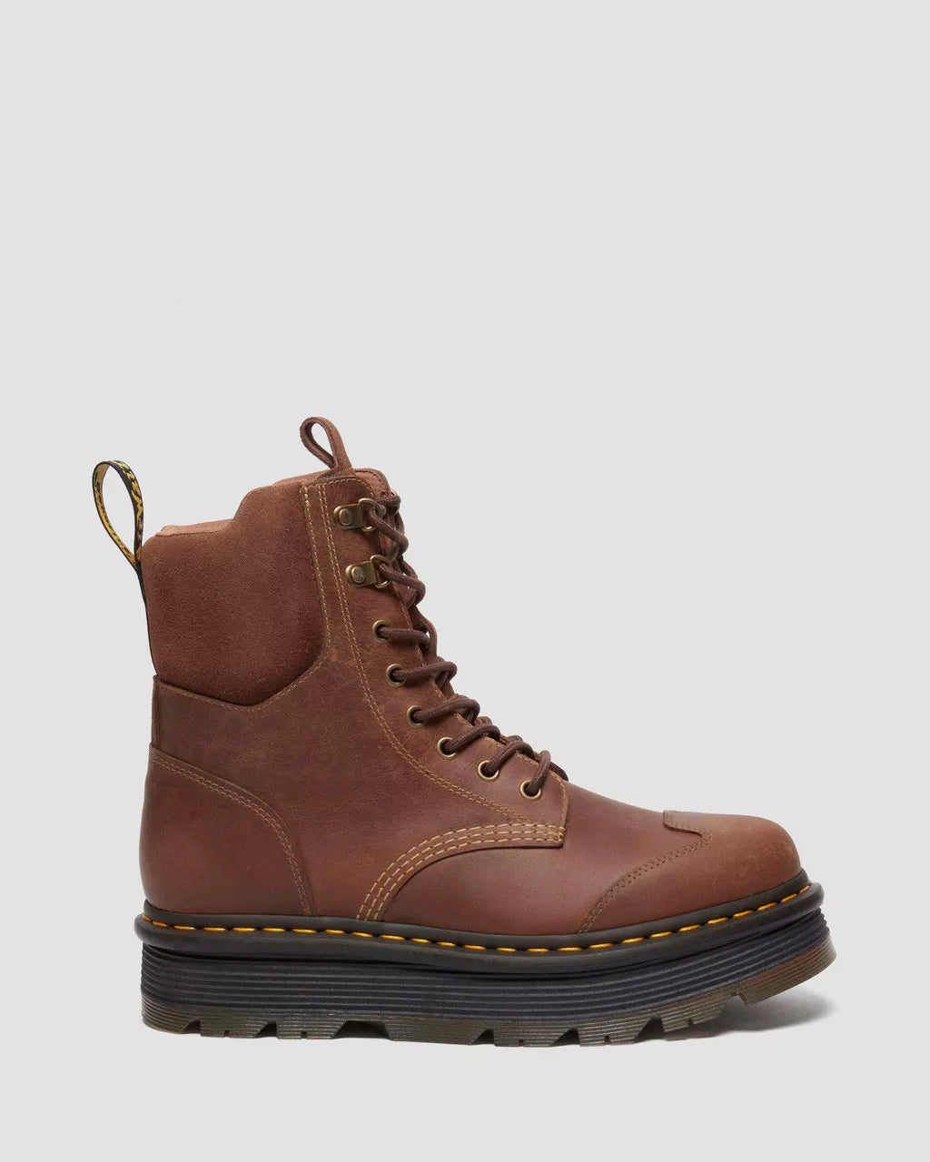 Zebzag Suede &amp; Leather Casual Lace Up Boots