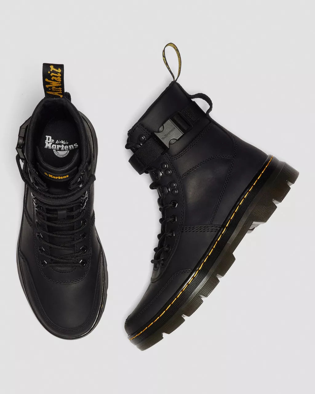DR MARTENS Combs Tech II Wyoming Leather Utility Boots