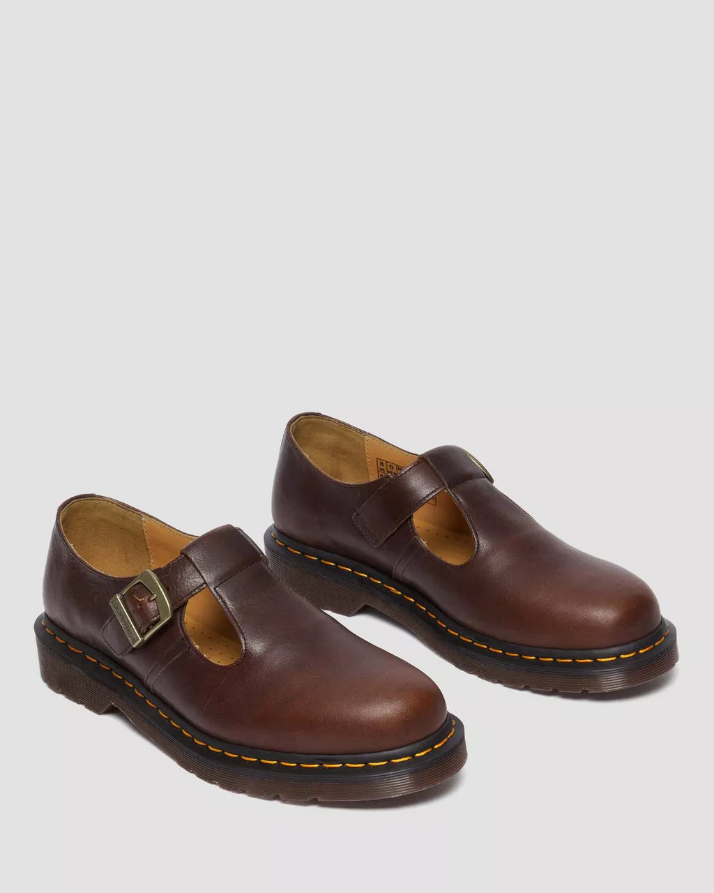 DR MARTENS T-Bar Regency Leather Mary Jane Shoes