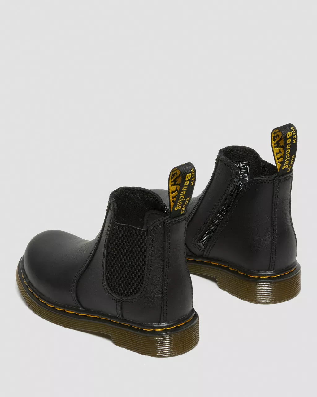 DR MARTENS Toddler 2976 Softy T Leather Chelsea Boots