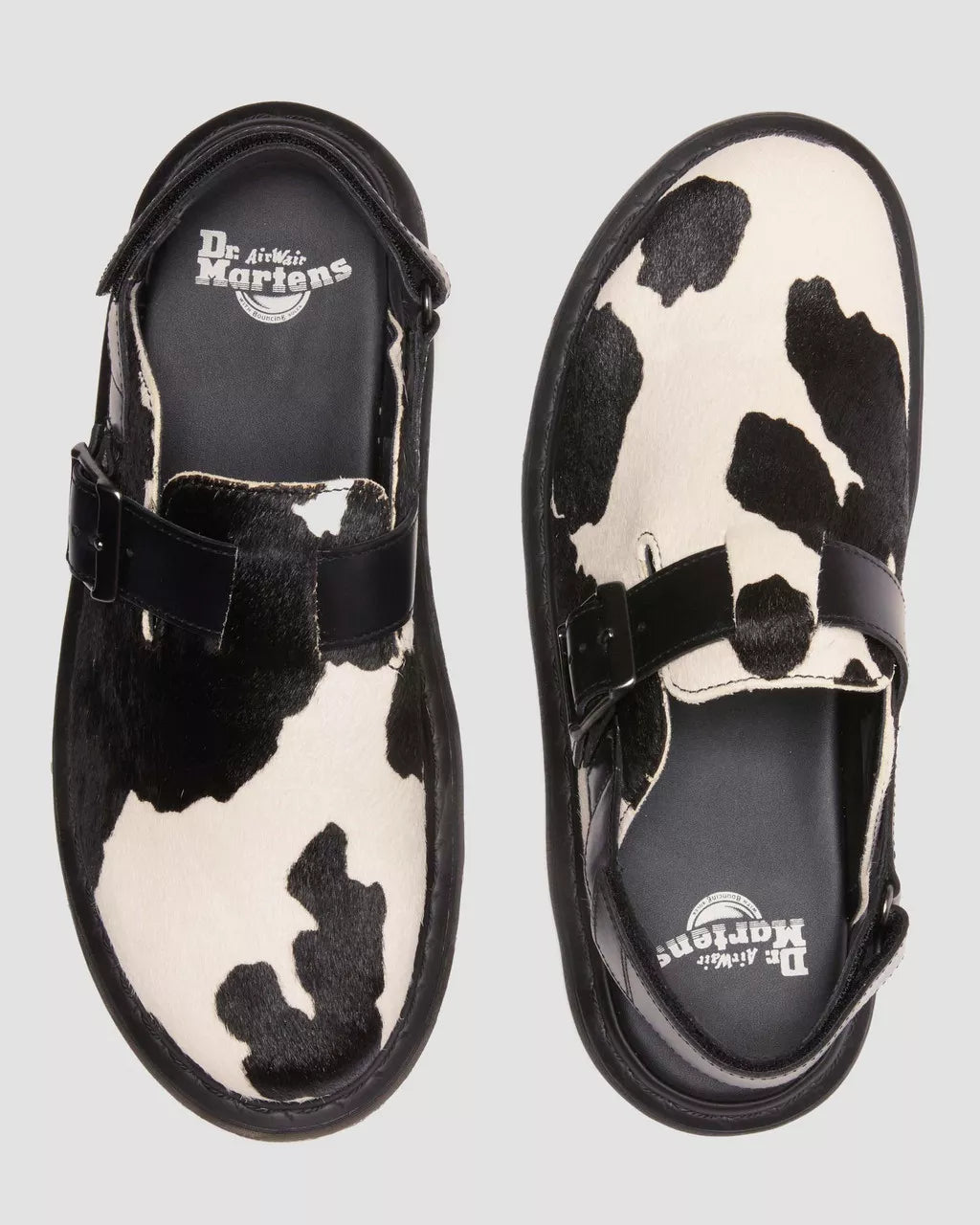 DR MARTENS Jorge II Hair-on Slingback Mules