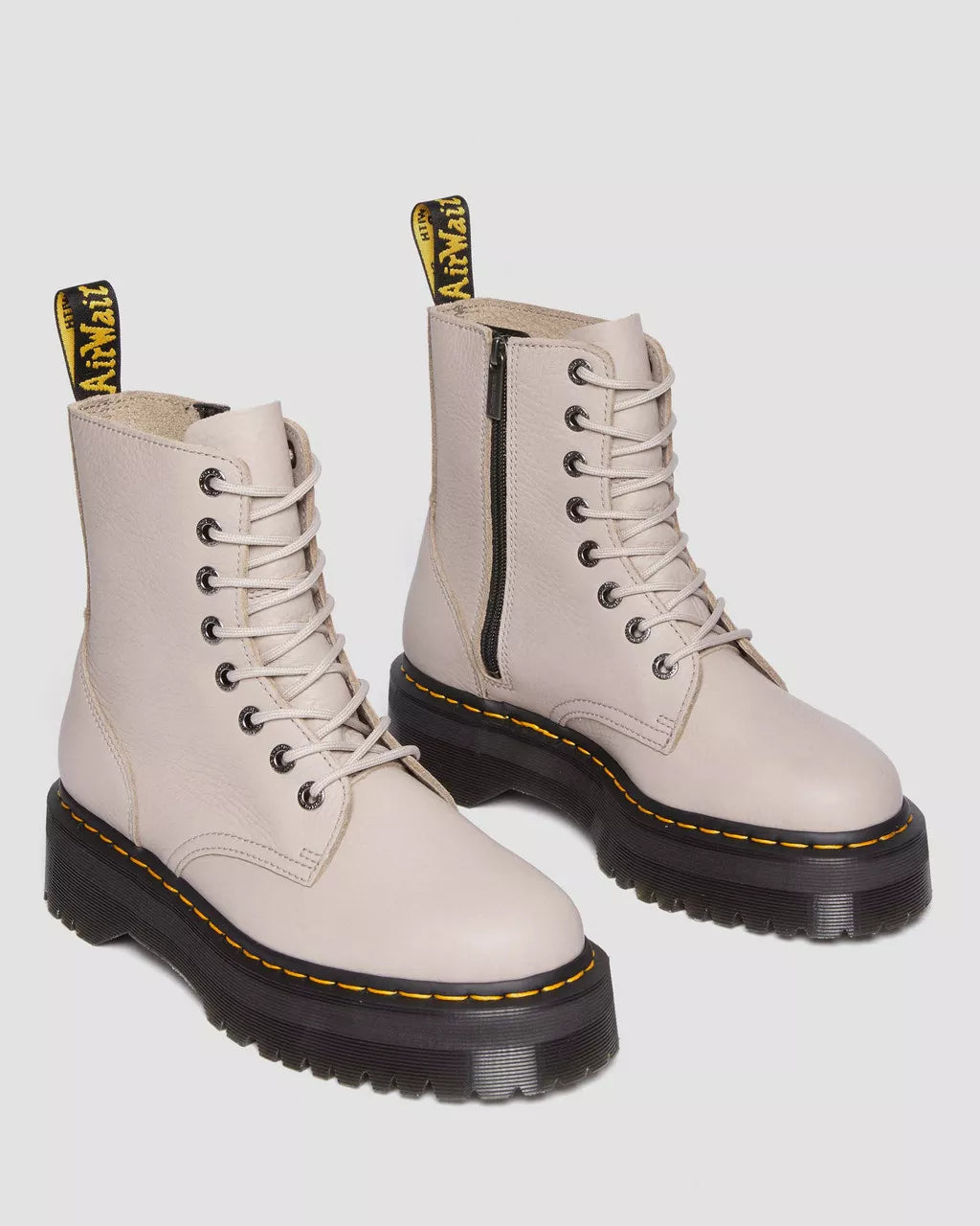 DR MARTENS Jadon III Pisa Leather Platform Boots