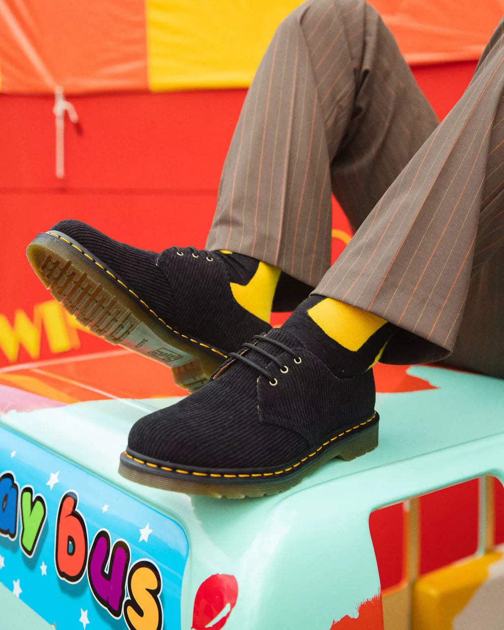 DR MARTENS 1461 Corduroy Shoes