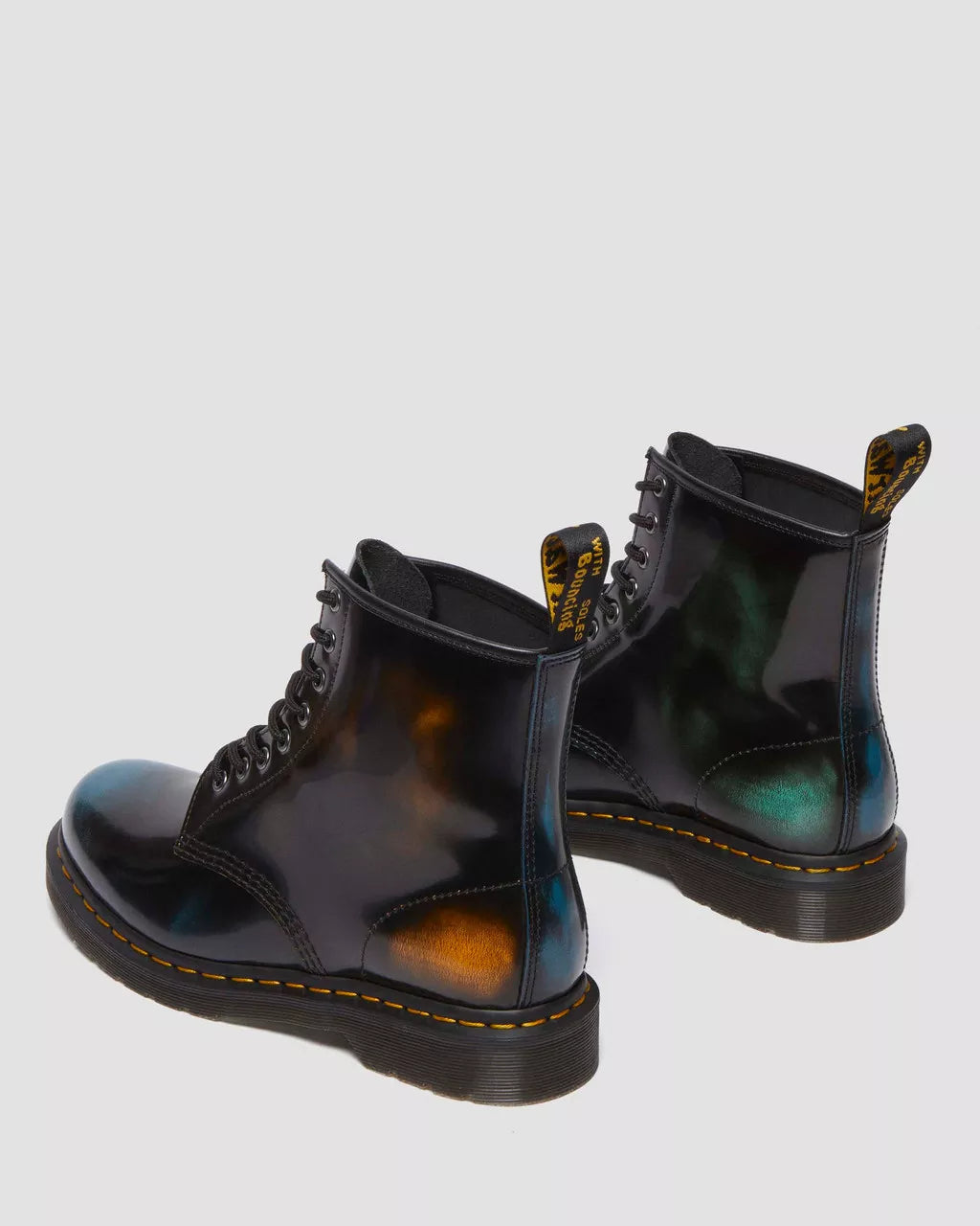 DR MARTENS 1460 Brush Off Leather Lace Up Boots