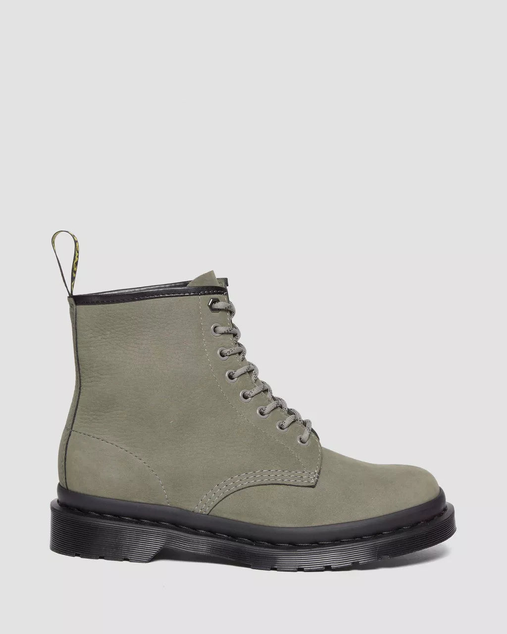 DR MARTENS 1460 Milled Nubuck Leather Lace Up Boots