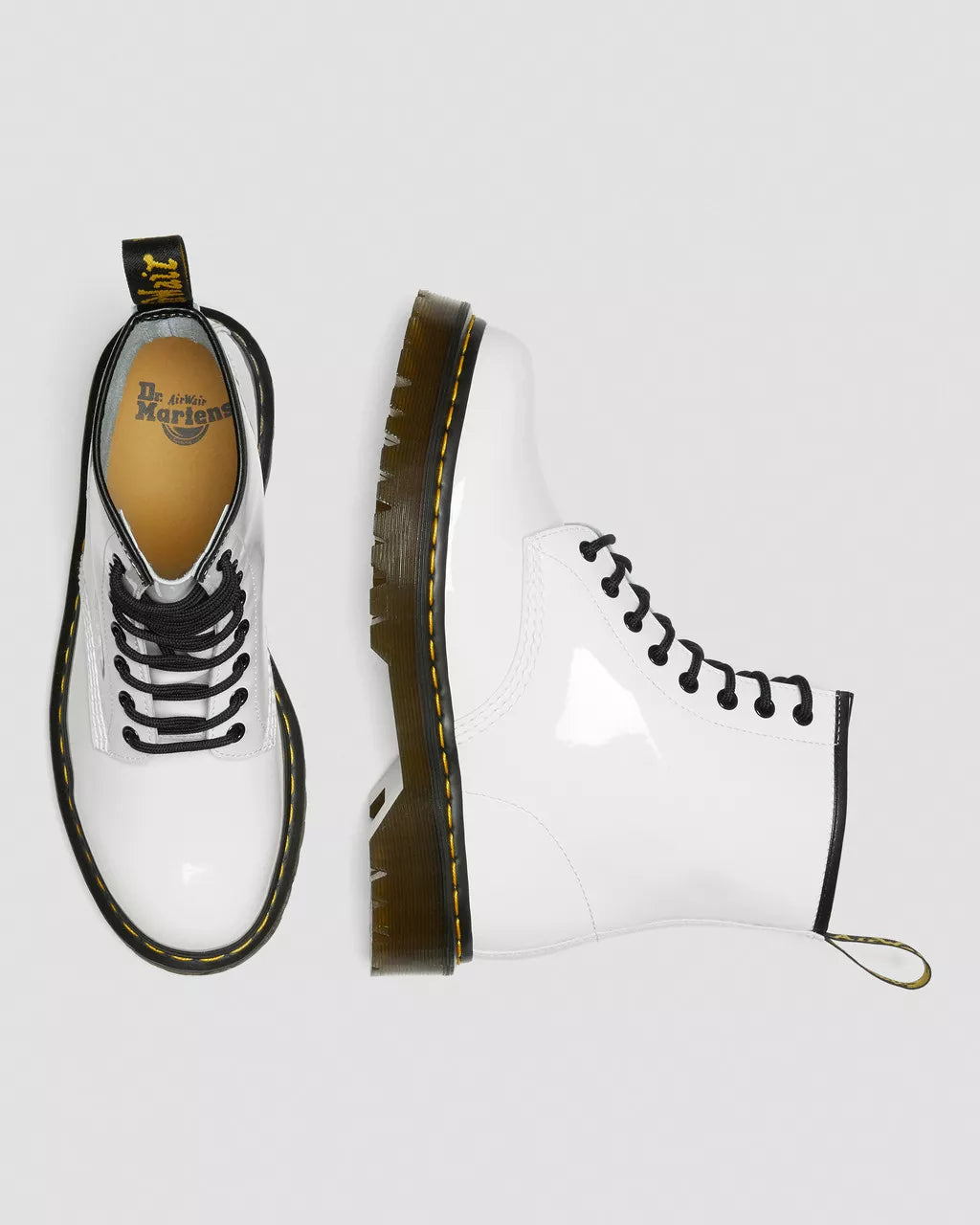 DR MARTENS 1460 Bex Patent Leather Boots