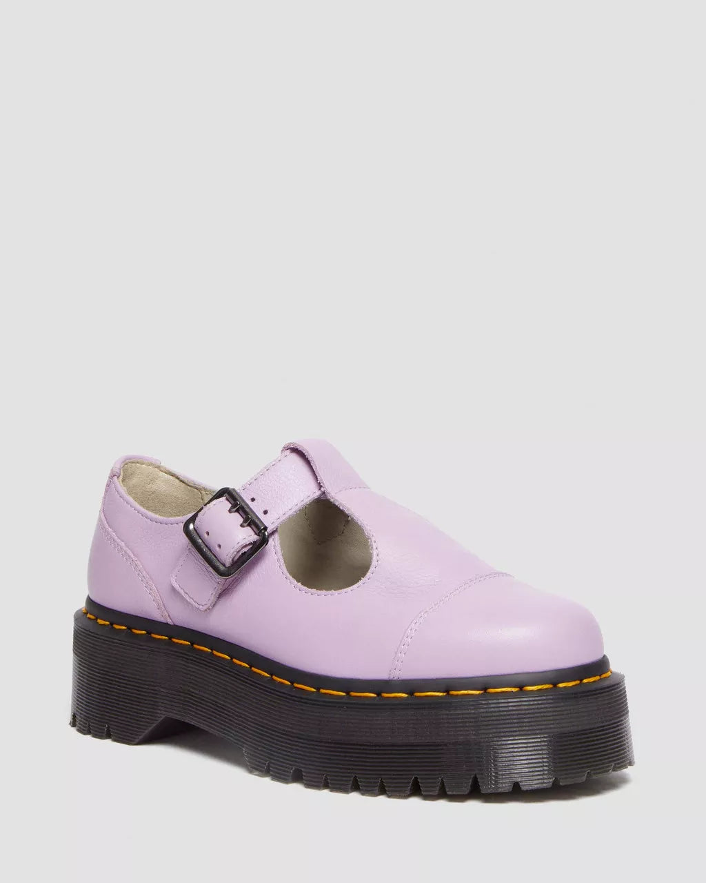 DR MARTENS Bethan Pisa Leather Platform Mary Jane Shoes