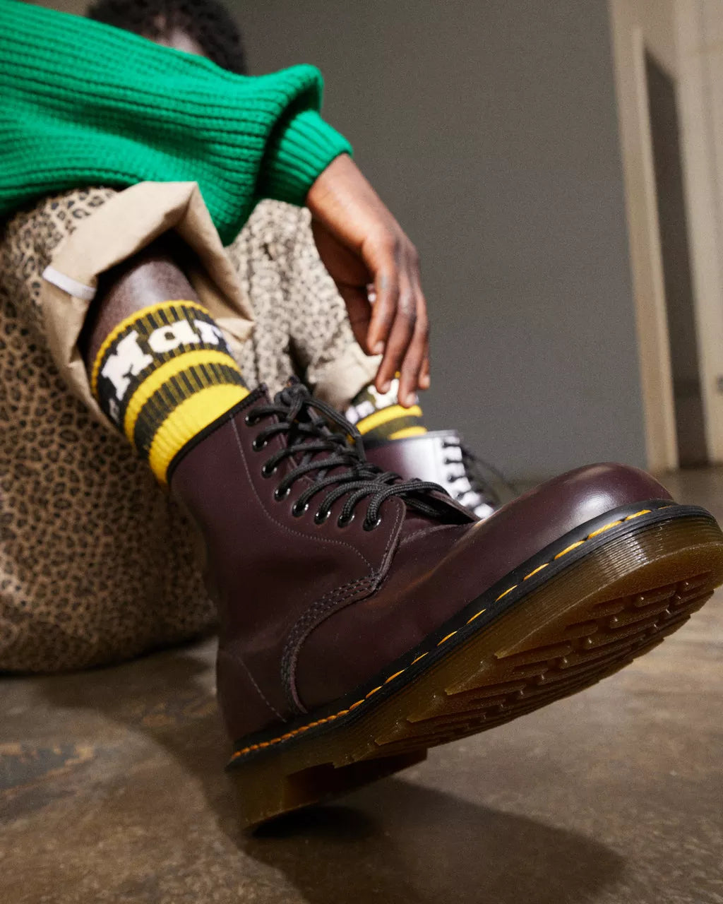 1460 Smooth Leather Lace Up Boots