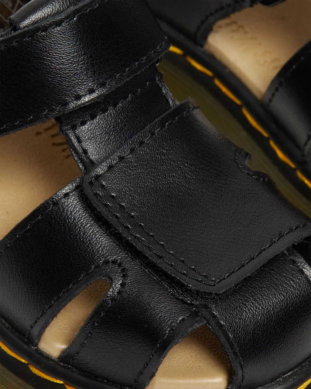 Toddler Moby II Leather Strap Velcro Sandals