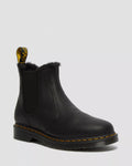 2976 Faux Fur Lined Chelsea Boots