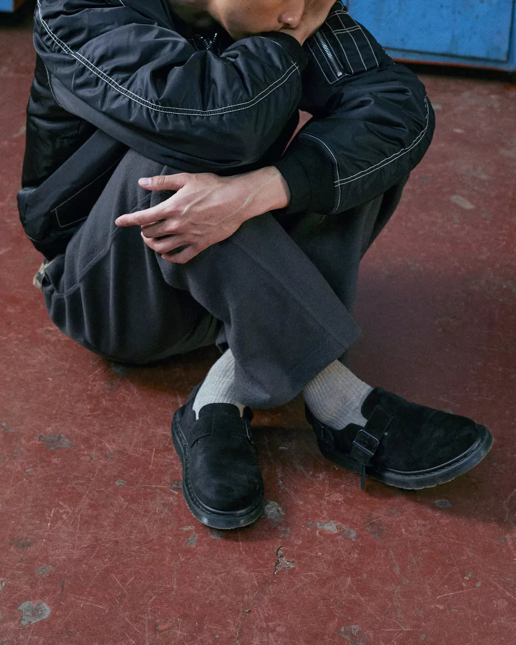 DR MARTENS Jorge Made In England Suede Mules