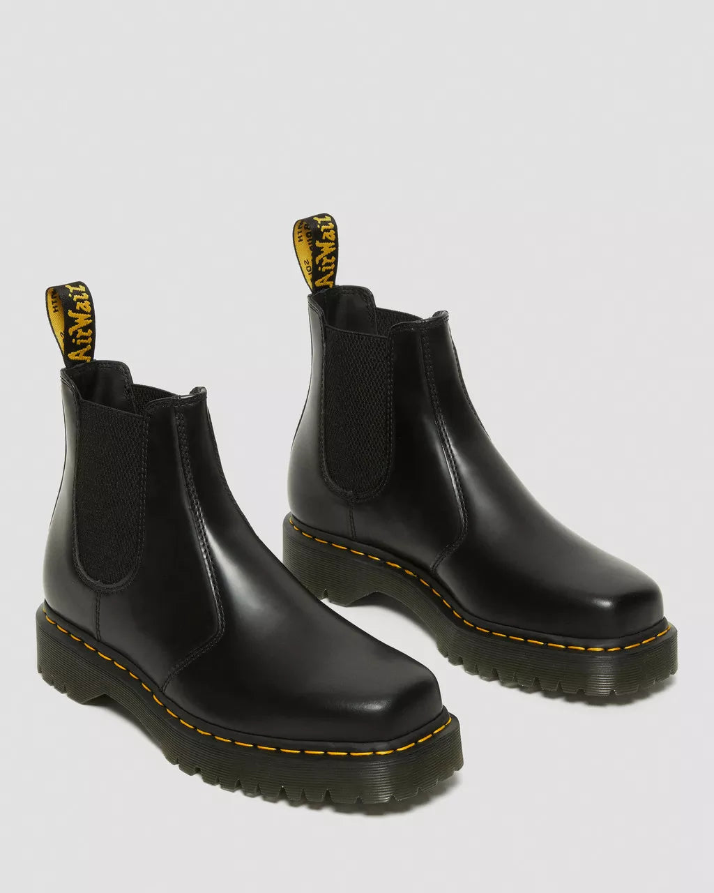 DR MARTENS 2976 Bex Squared Toe Leather Chelsea Boots