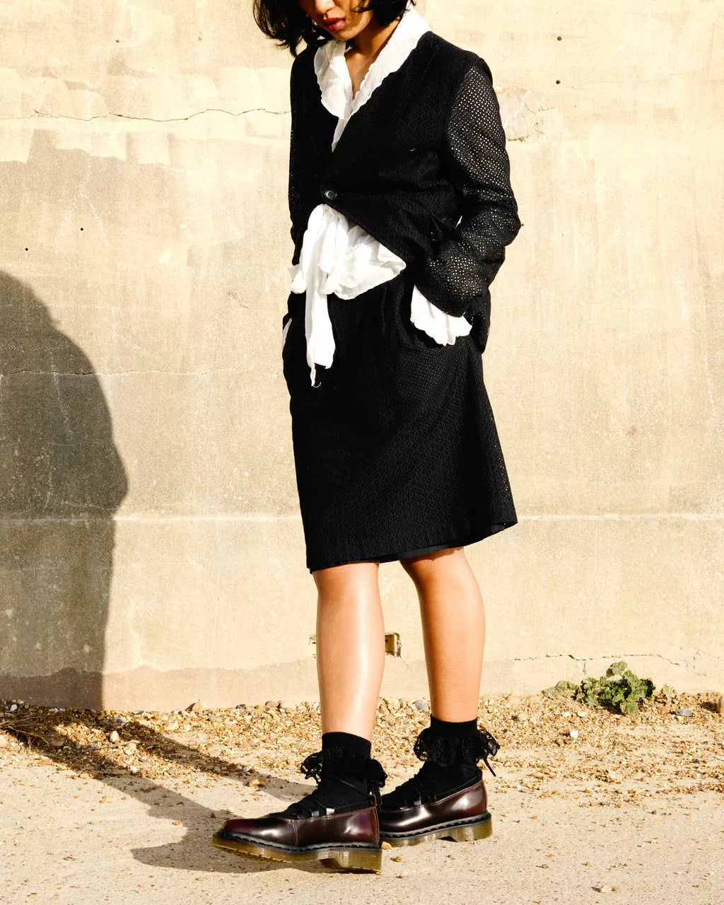 Elphie Ii Leather Ballet Flats