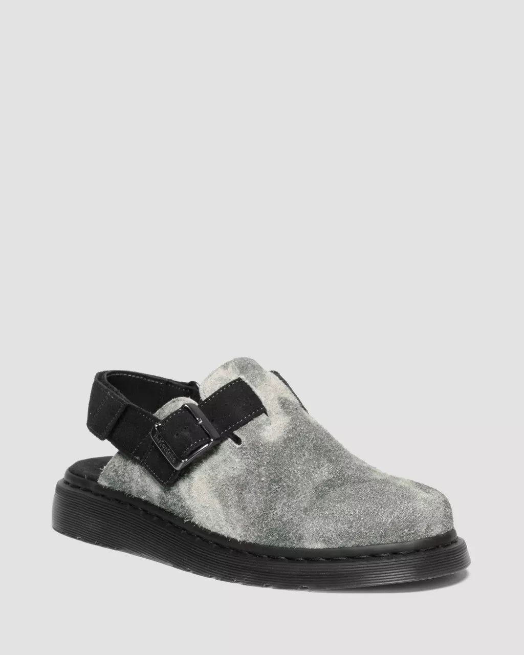 DR MARTENS Jorge II Stonewashed Suede Mules