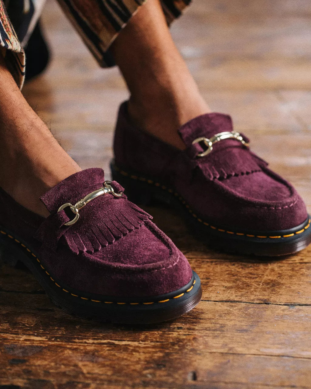 DR MARTENS Snaffle Suede Loafers